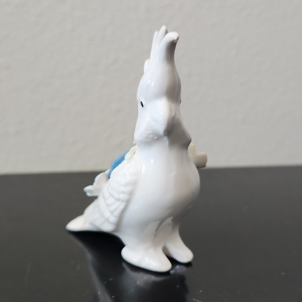Vintage Ardalt Cockatoo Bone China Pin Cushion